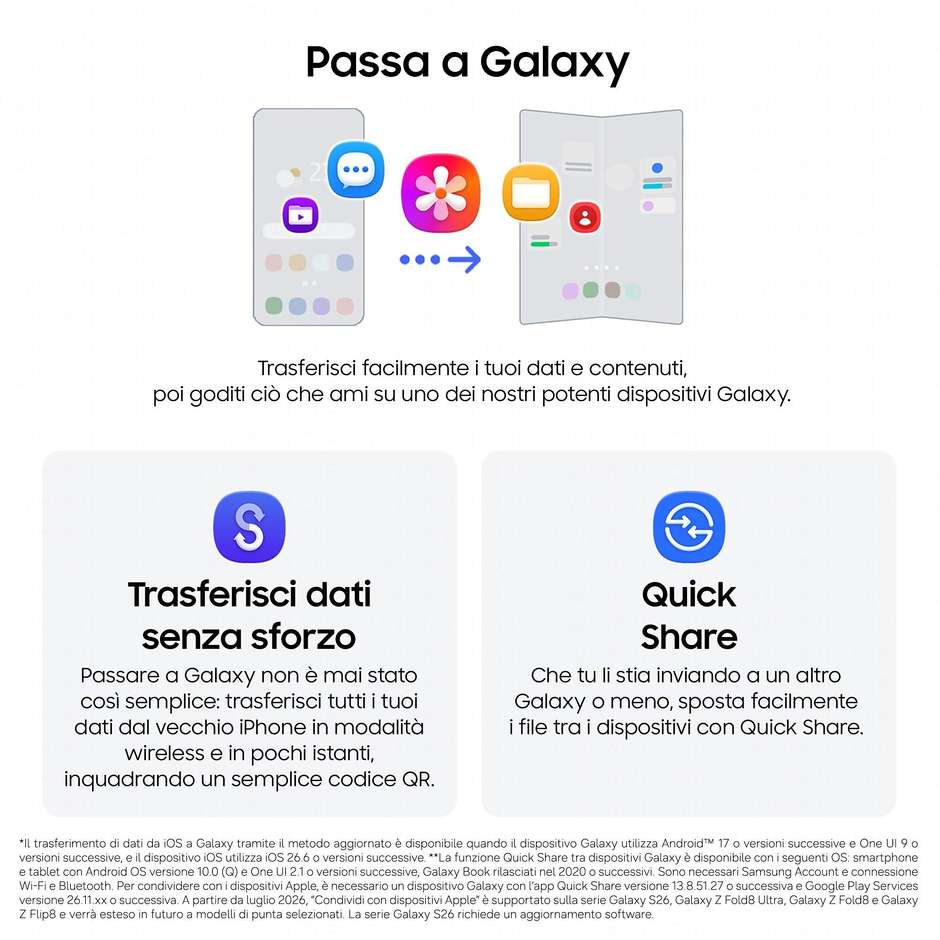 Samsung Galaxy Z Fold8 256GB 12GB Lavanda ```